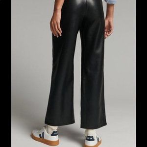 Anthropologie Faux Leather Pants